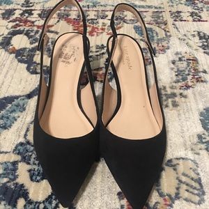 Kate spade sling back mini heel